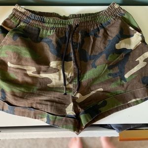 Forever 21 // Camo Stretch Shorts